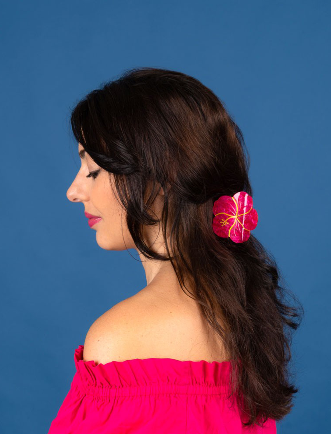 קליפס לשיער Hibiscus