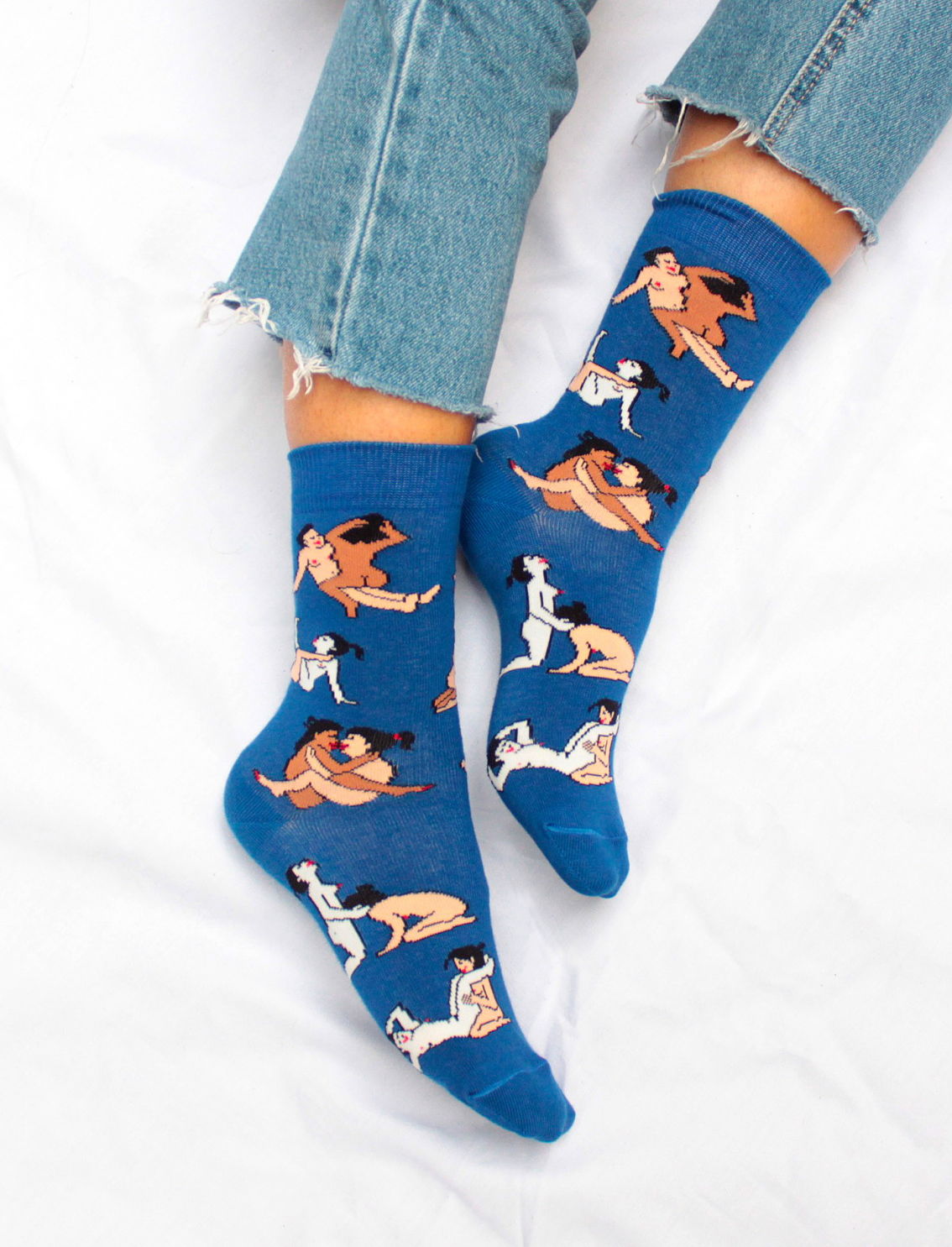 גרבי כותנה Lesbian Couples