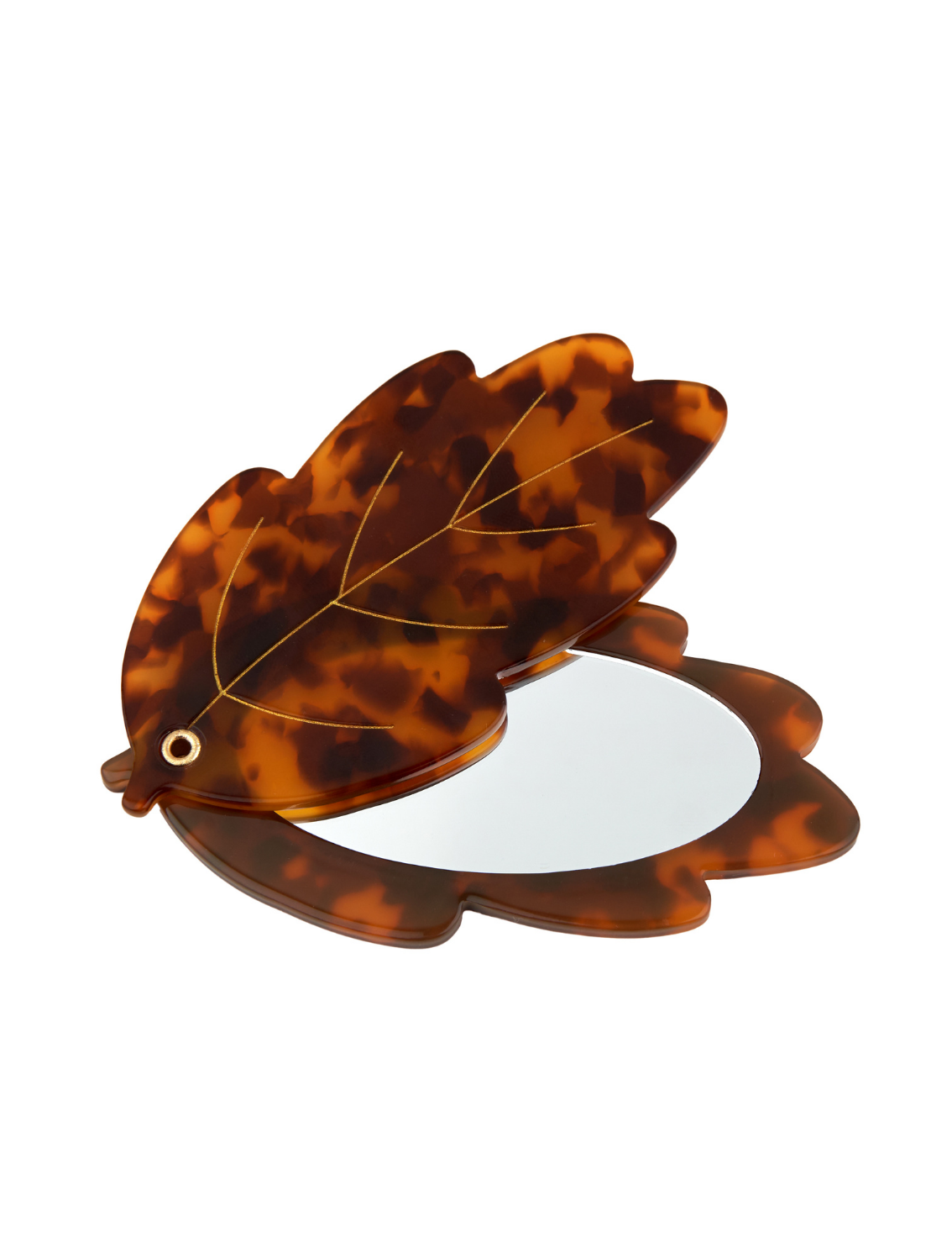 מראת כיס Leaf