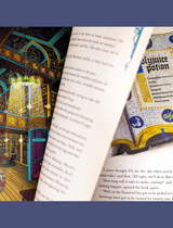 הארי פוטר וחדר הסודות: ספר מאויר עם אלמנטים אינטראקטיביים