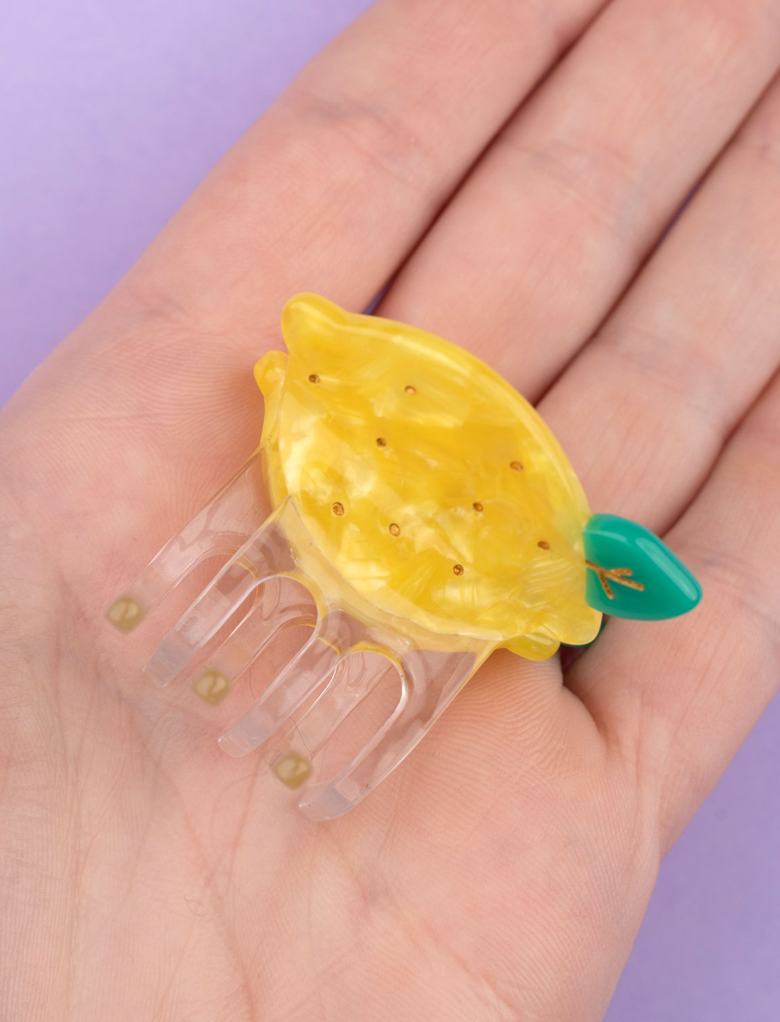 מיני קליפס לשיער Lemon