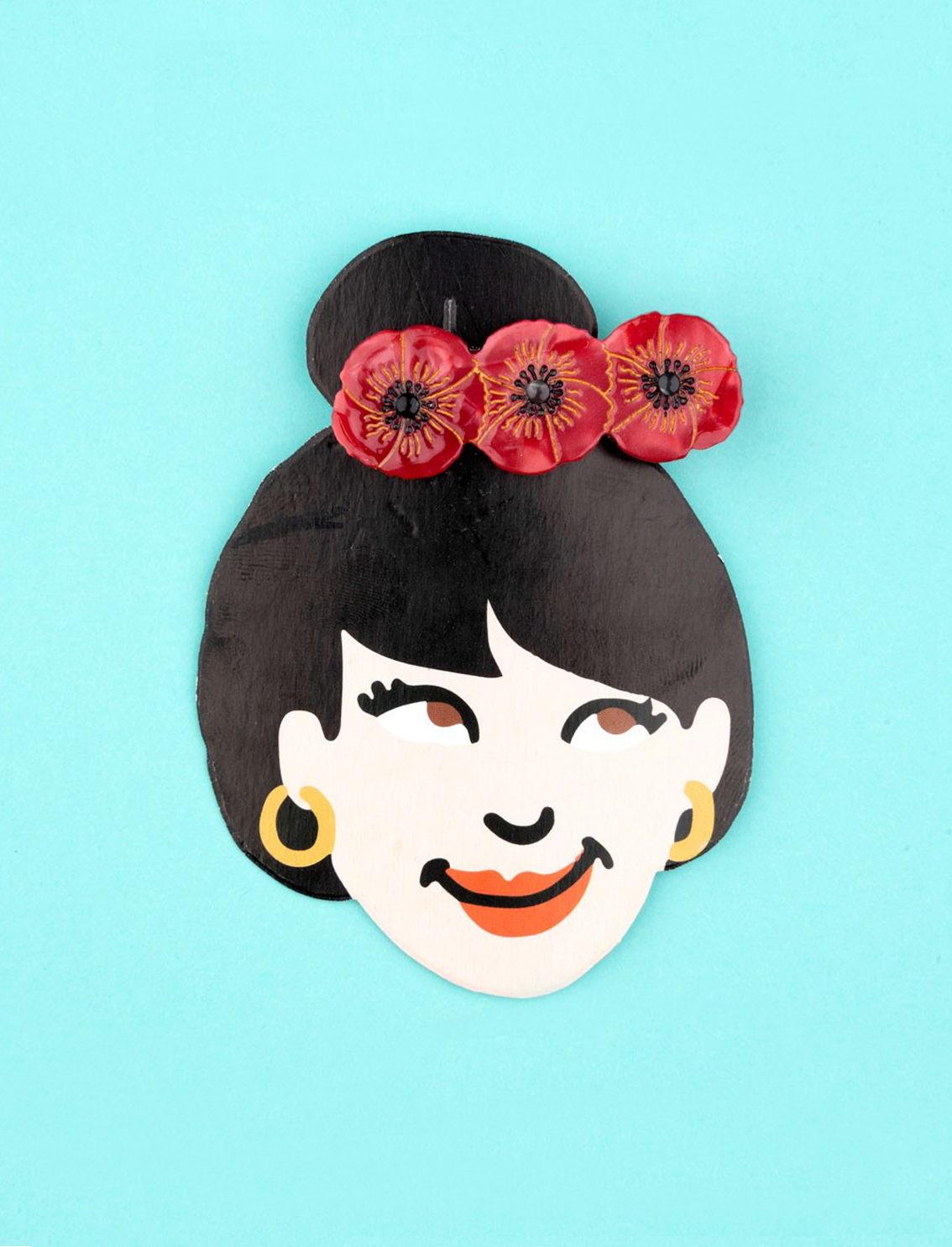 סיכה לשיער Poppy