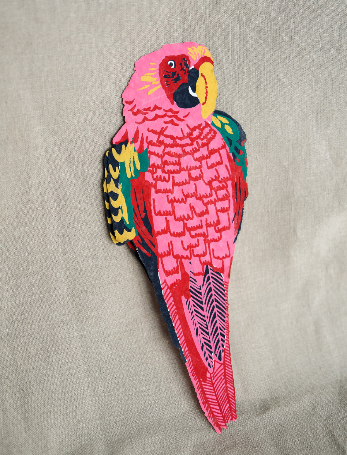 כרטיס ברכה Parrot