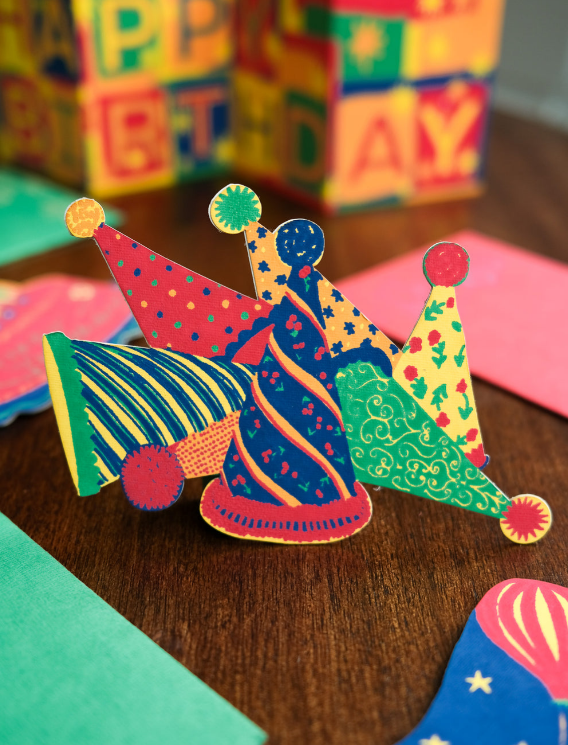 כרטיס ברכה Party Hats