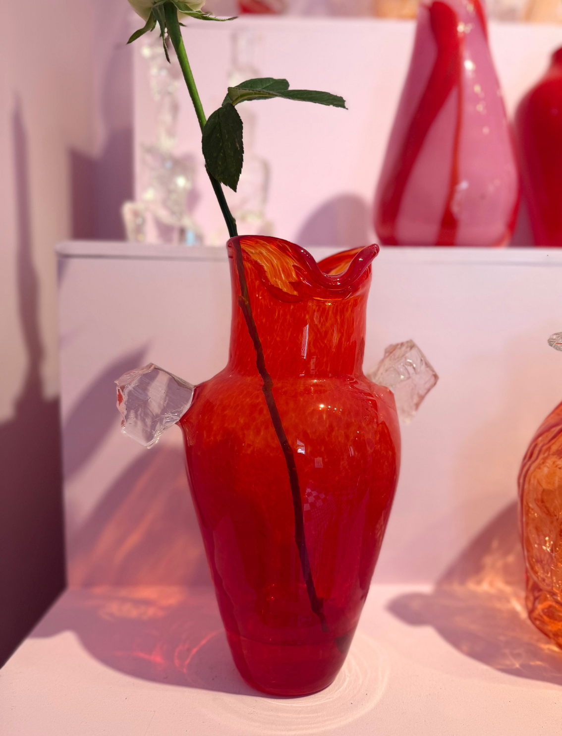 ואזת זכוכית Red Rock