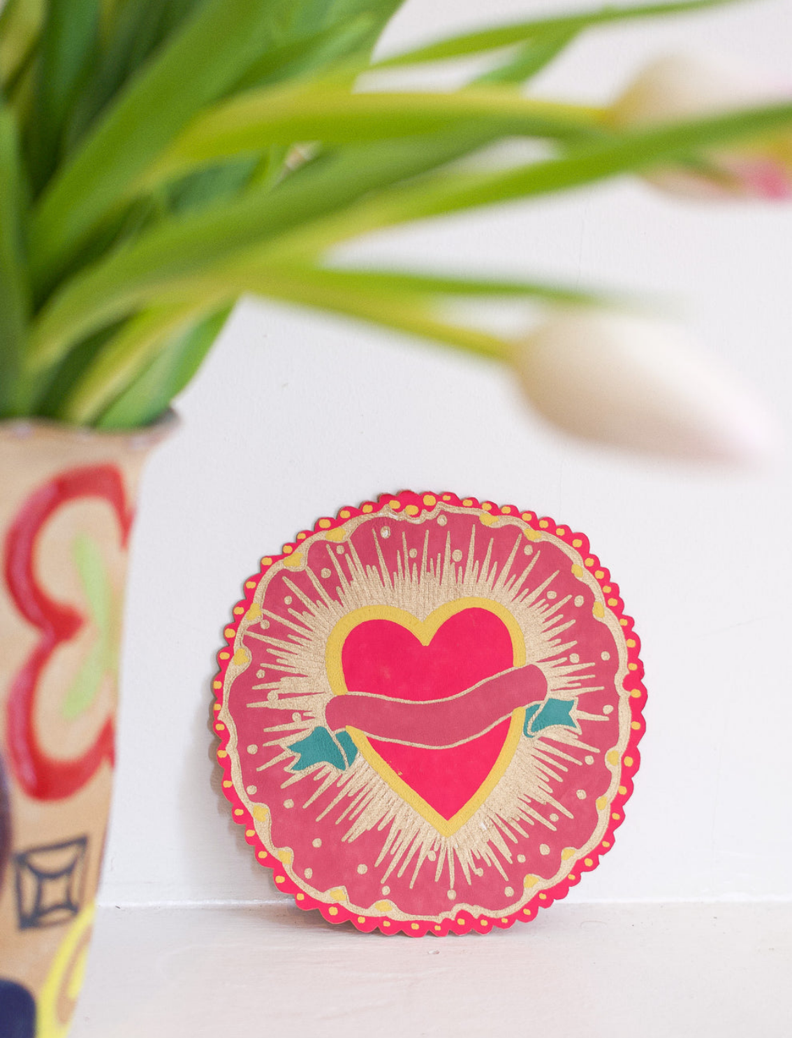 כרטיס ברכה Ribbon Heart