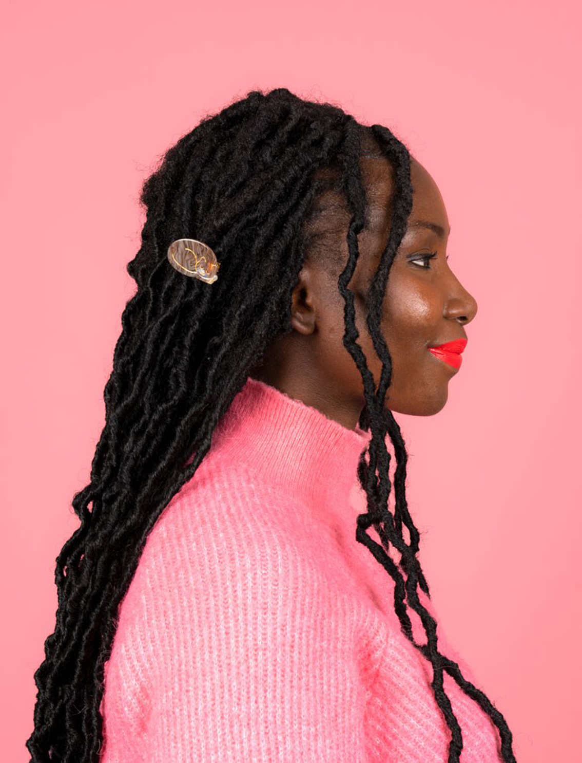 סיכה לשיער Sleeping cat