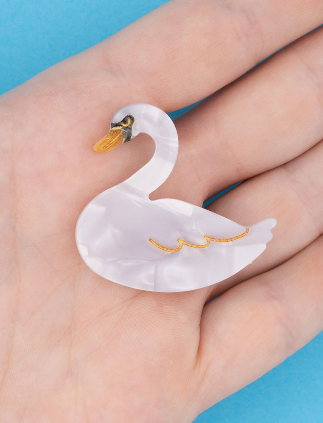 סיכה לשיער Swan