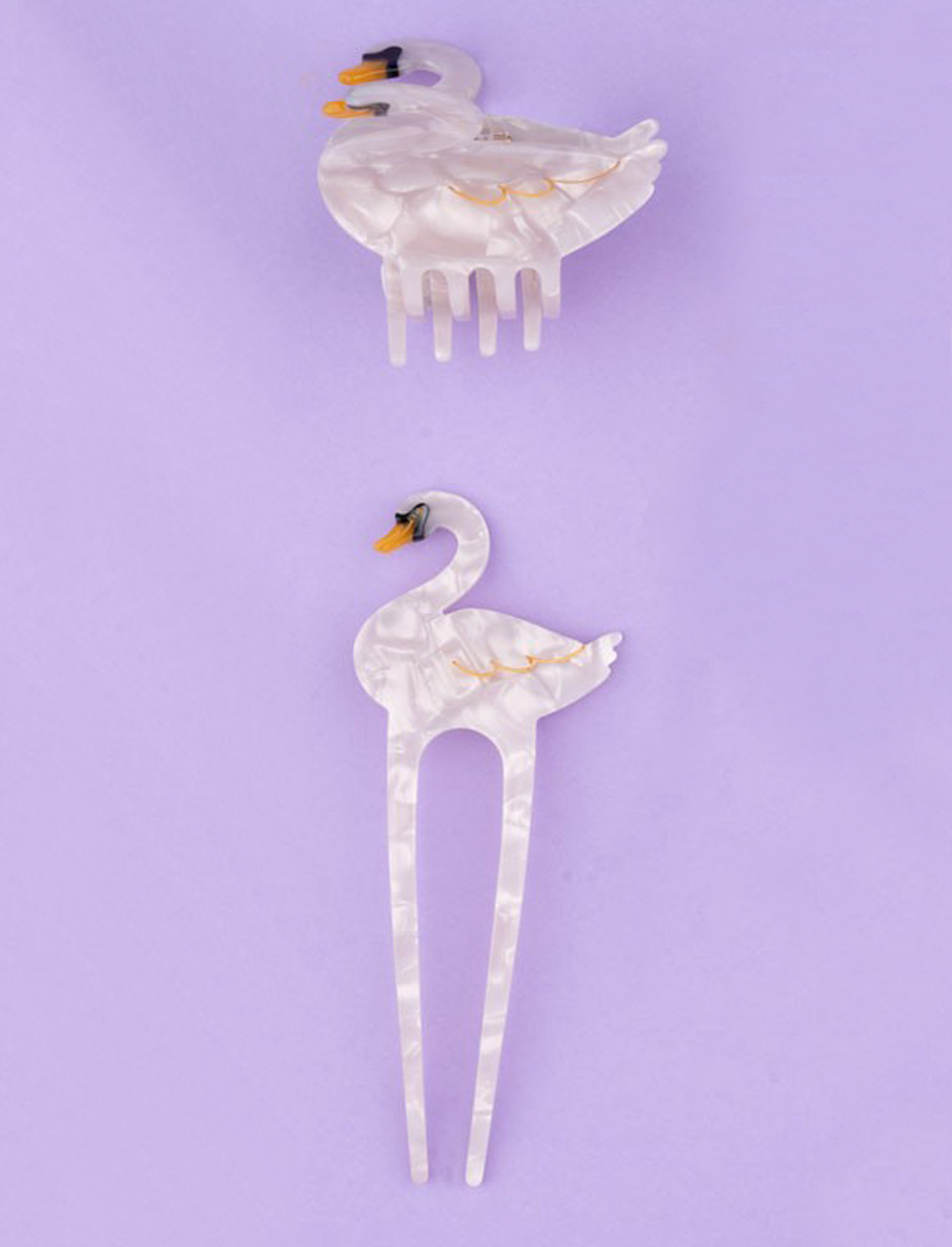 קליפס לשיער Swan