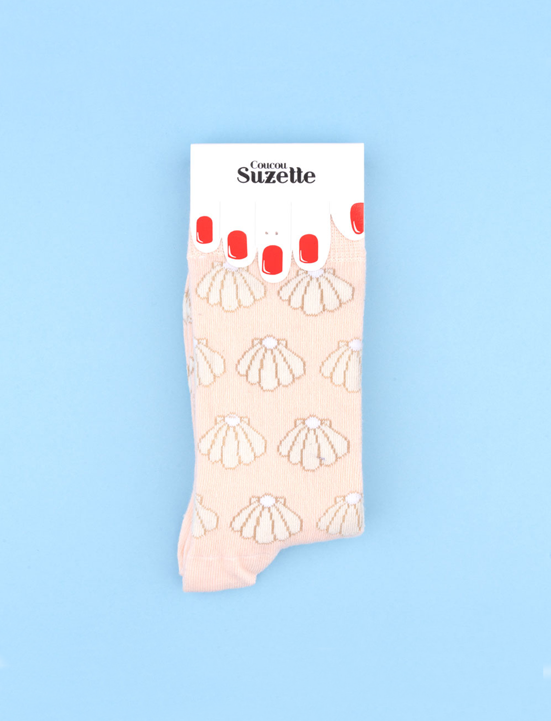 גרבי כותנה Scallop