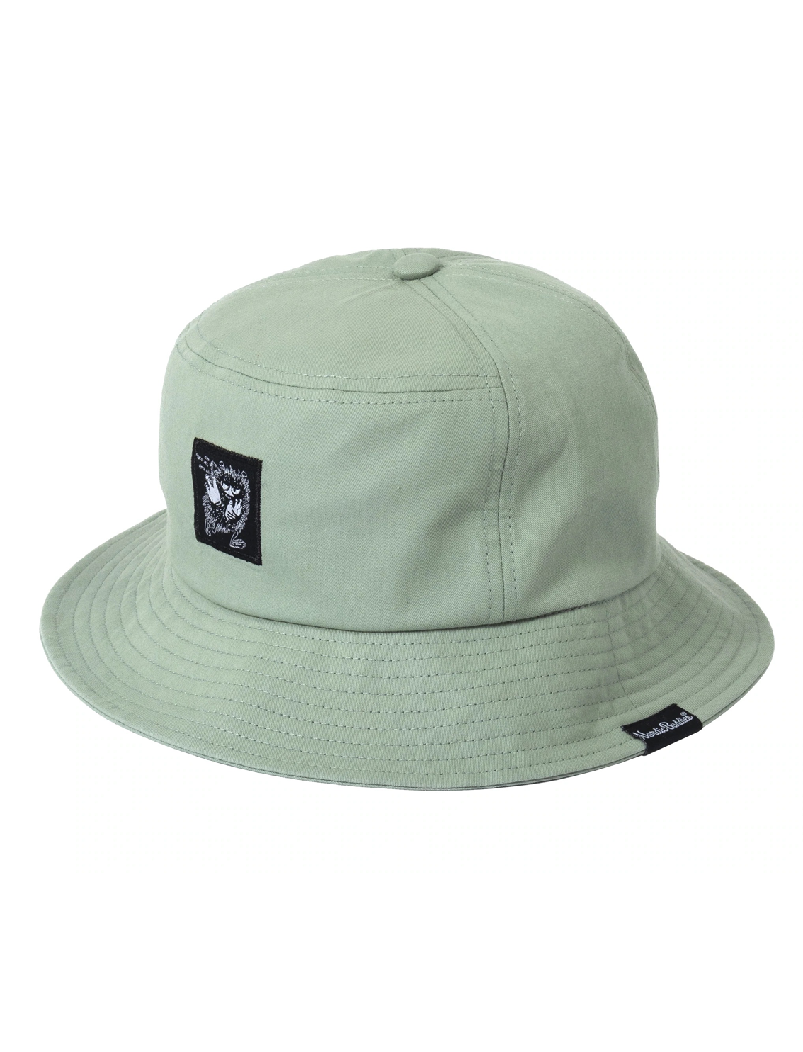 Moomin Cotton Bucket Hat Sage Stinky