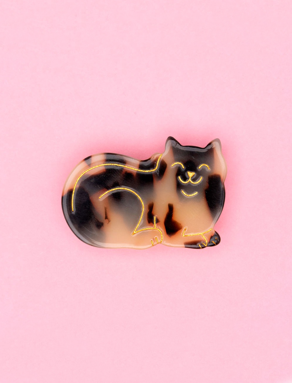 סיכה לשיער Tabby cat