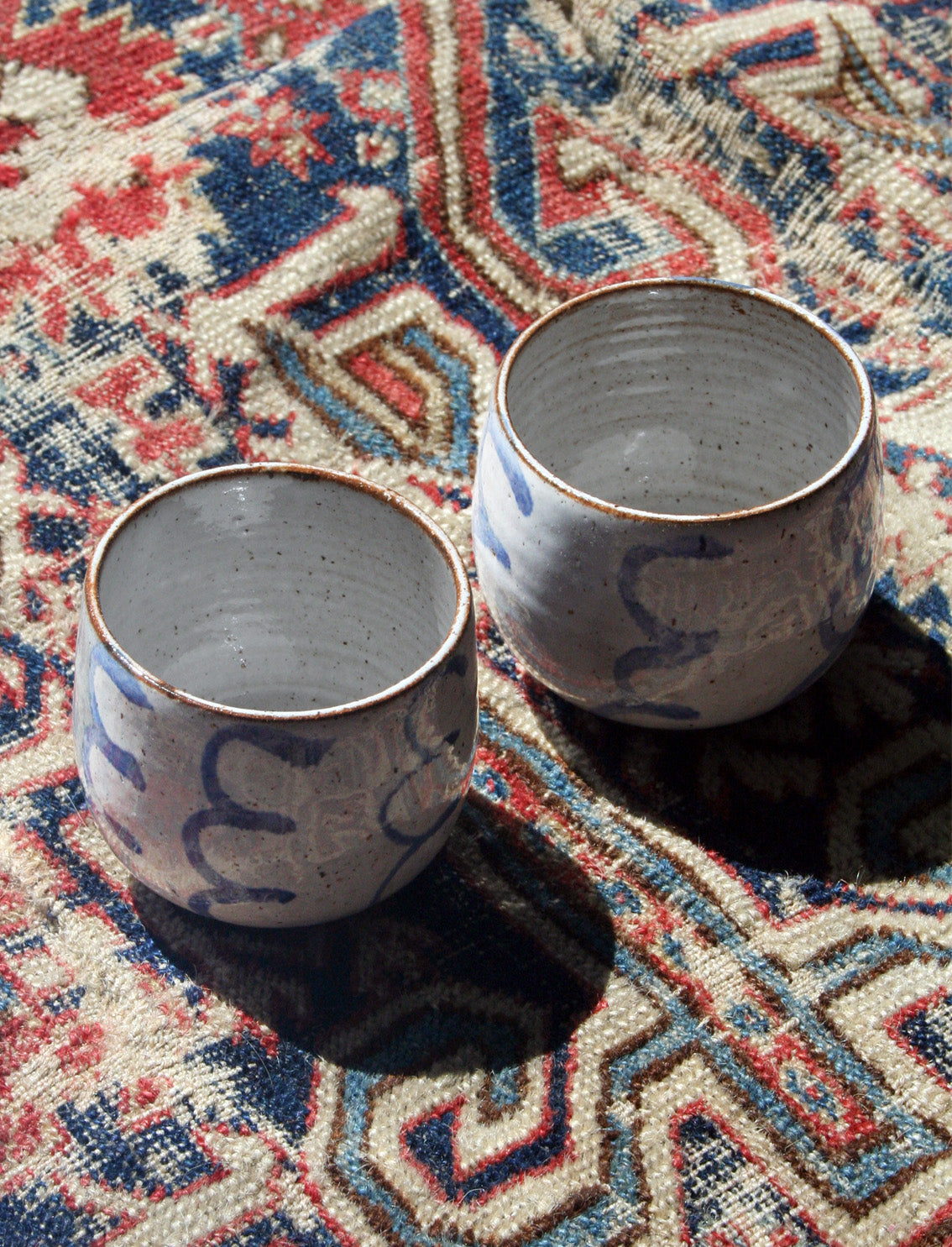 סט 2 כוסות תה Shibori