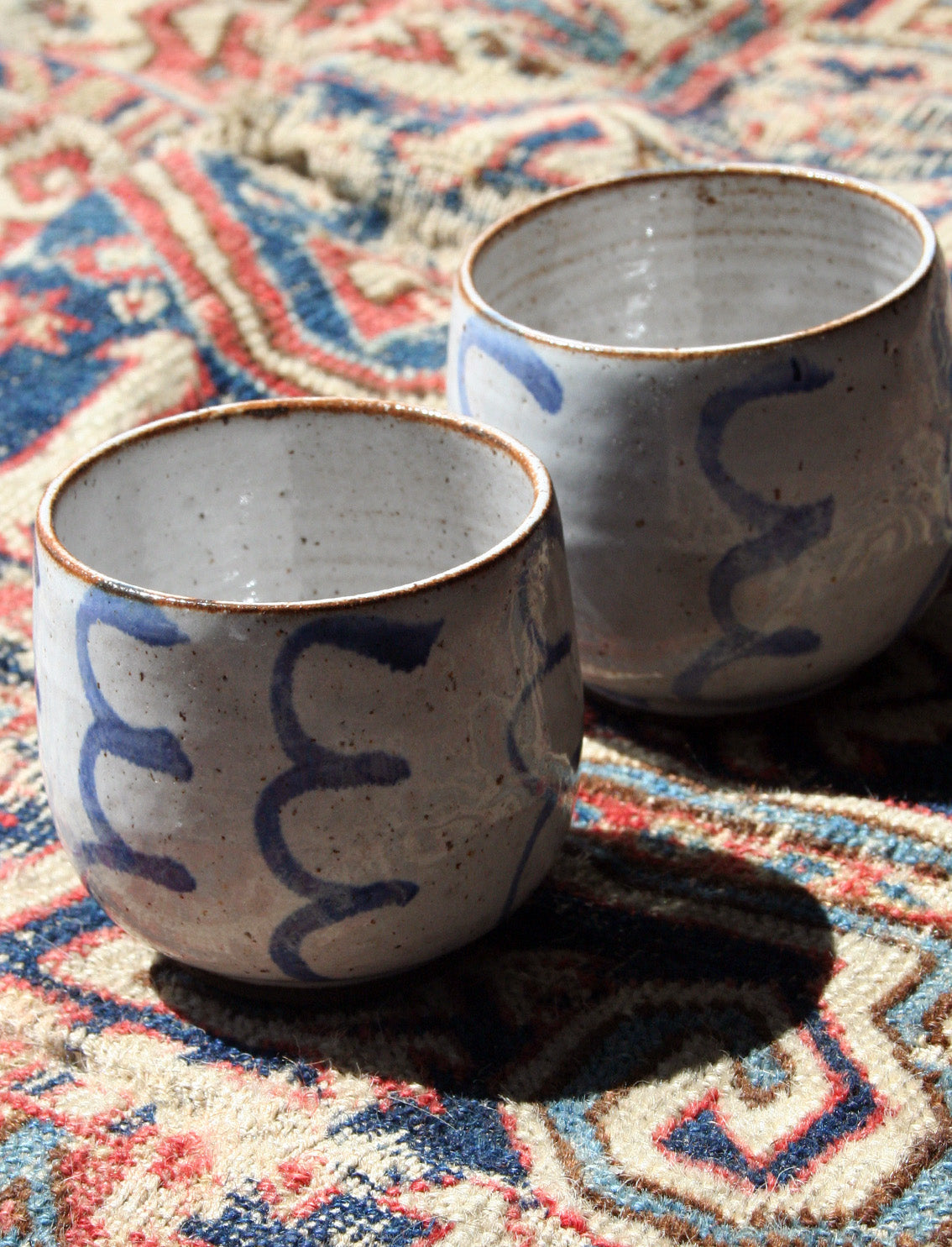 סט 2 כוסות תה Shibori