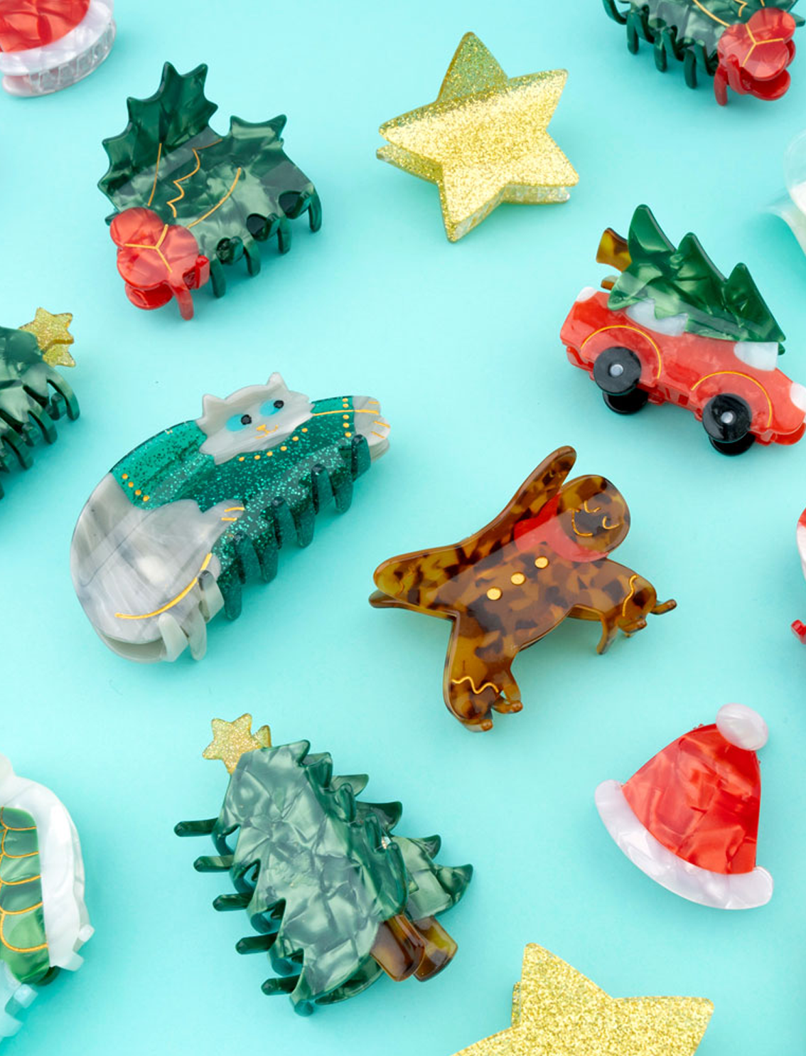 קליפס לשיער Chilly Cat