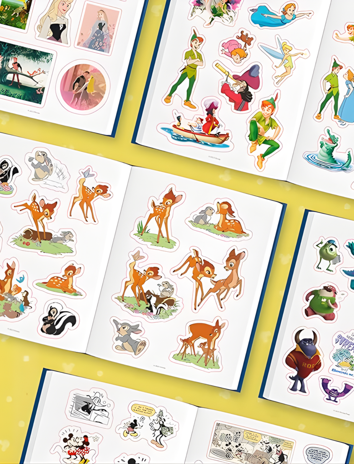 ספר מדבקות: The Disney Sticker Anthology