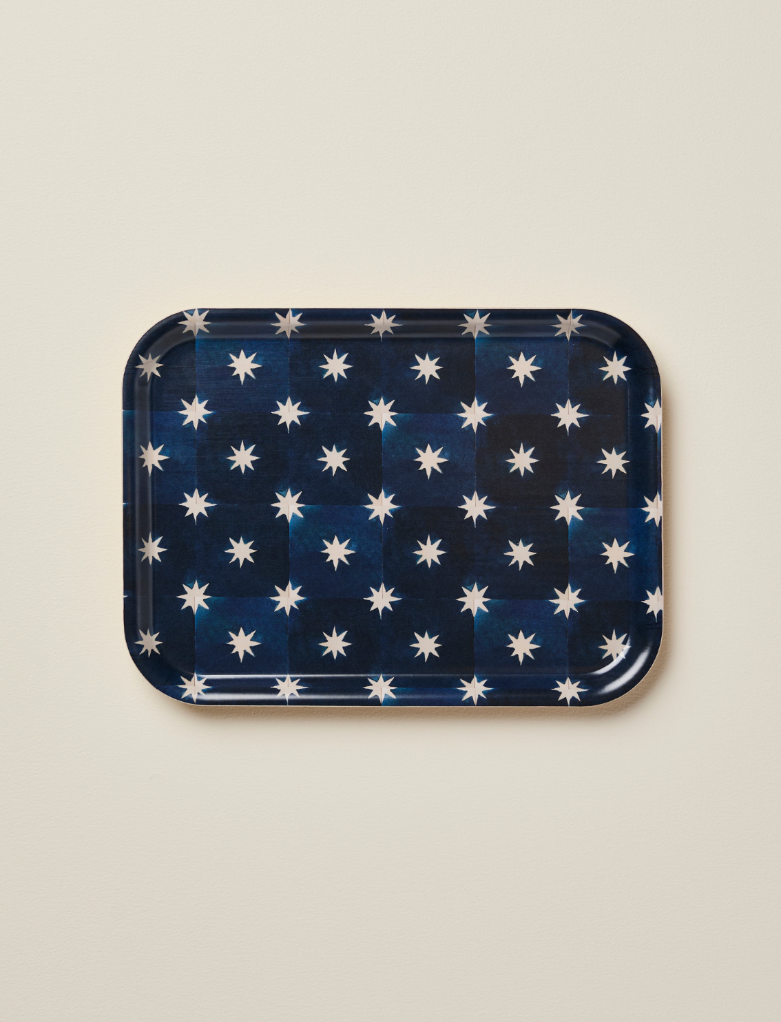 מגש עץ מלבני Navy Stars