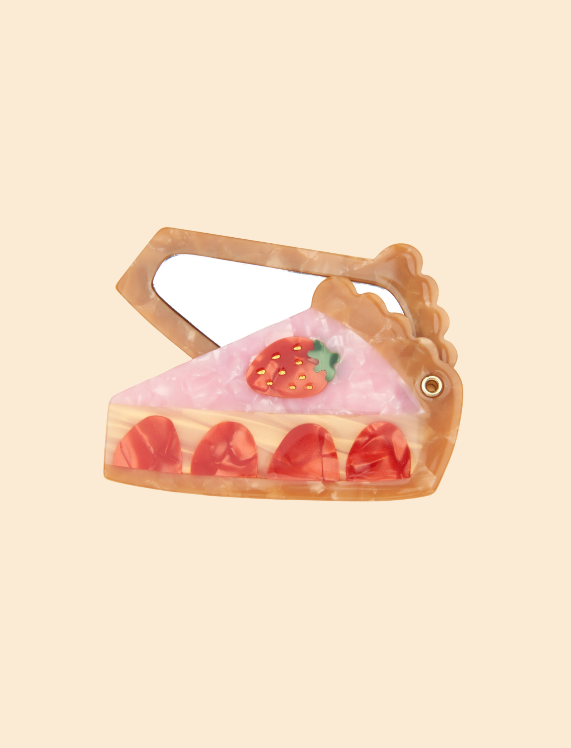 מראת כיס Strawberry Cake