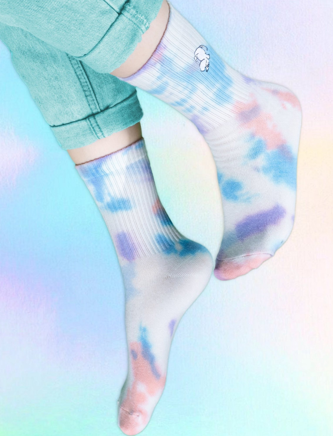 גרבי נשים רטרו Moomin Tie Dye