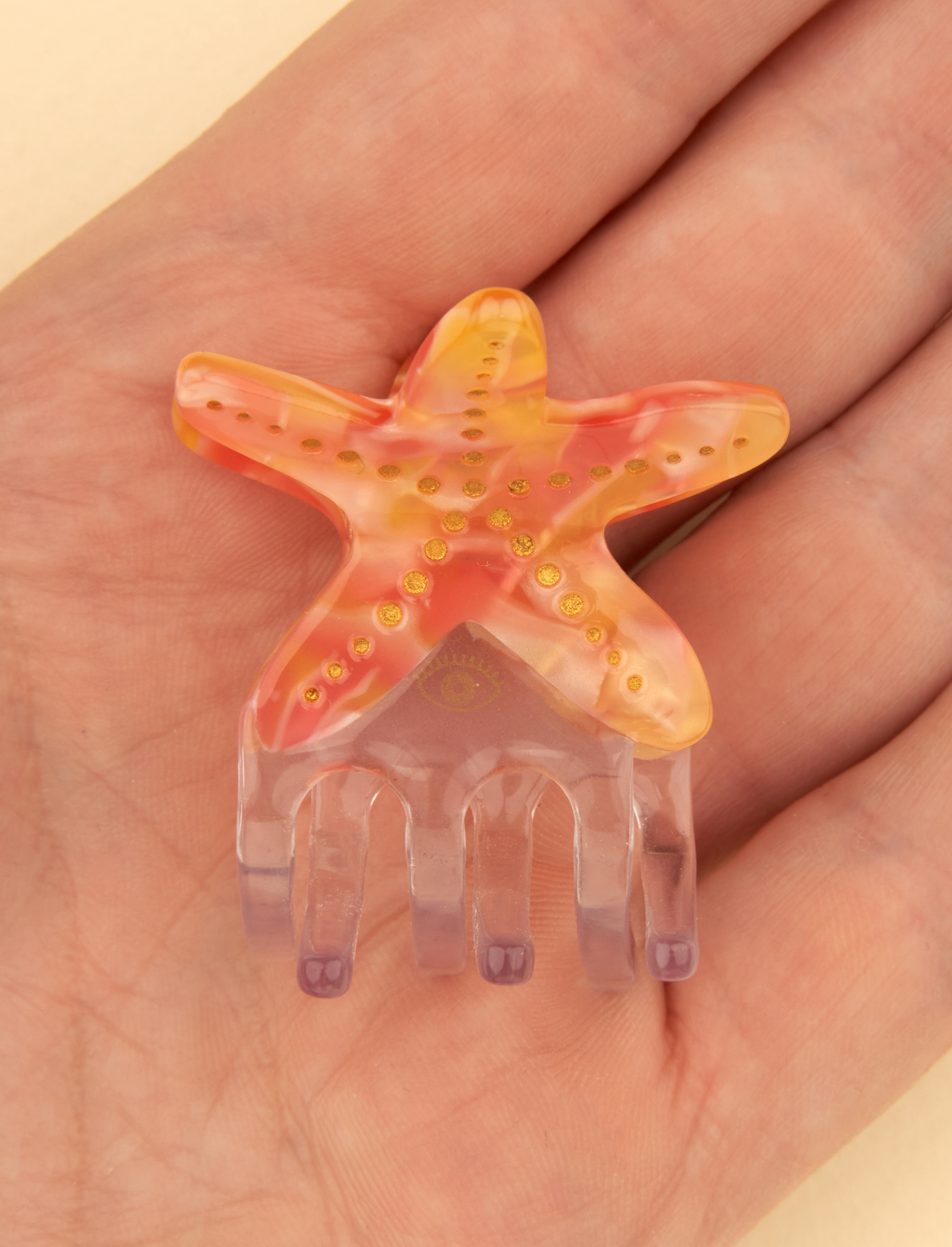 מיני קליפס לשיער Starfish