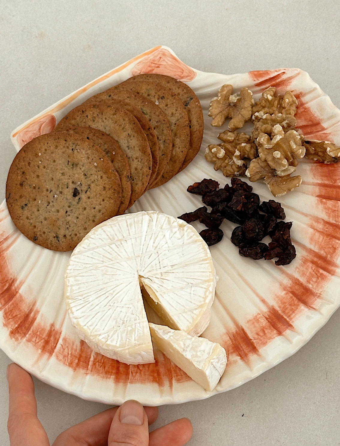 צלחת הגשה Scallop