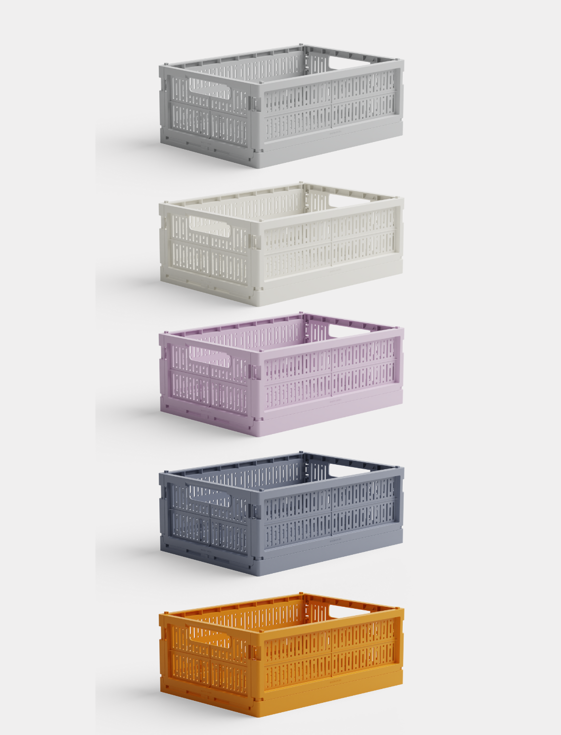 באנדל 5 ארגזי אחסון Midi Sleek