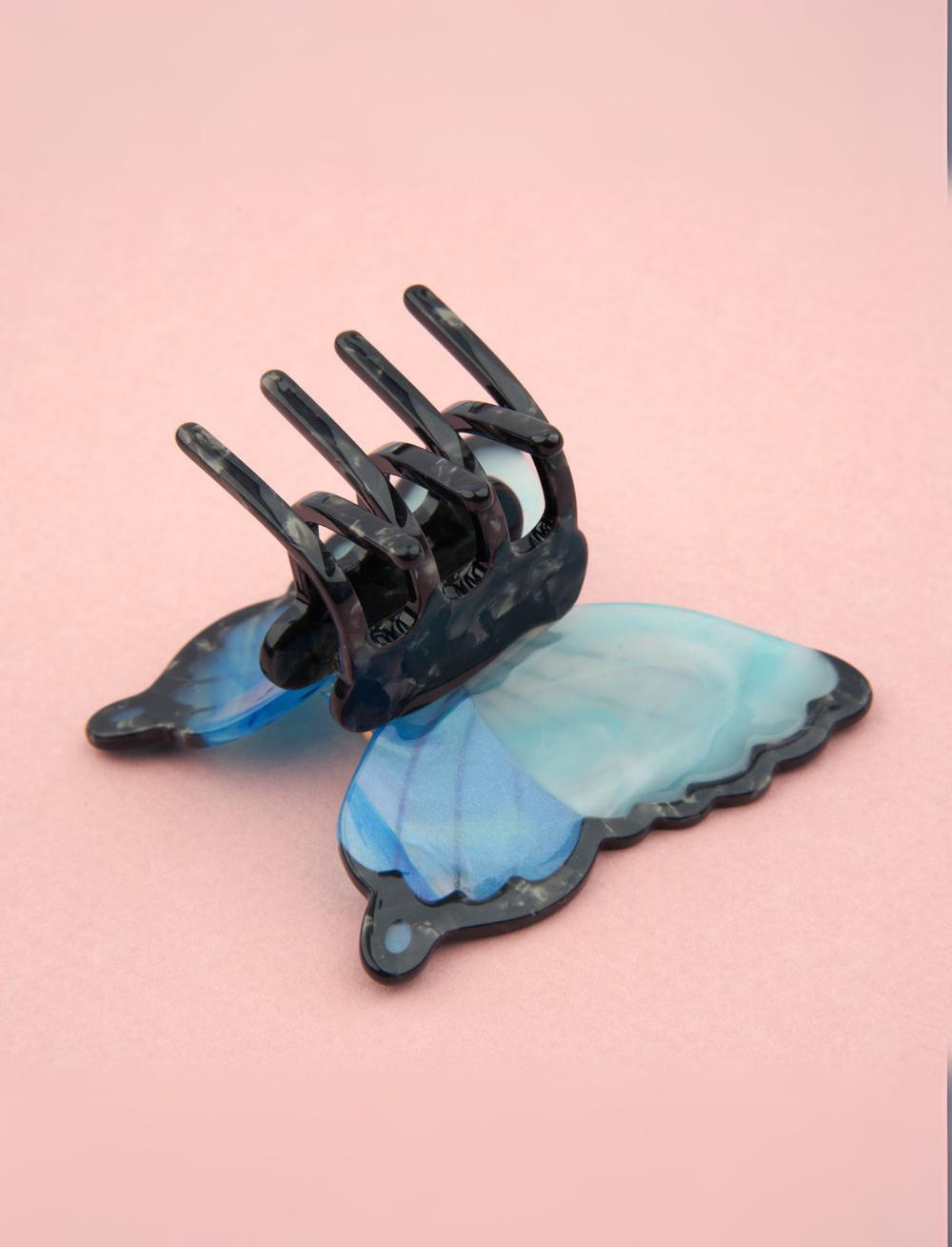 קליפס לשיער Blue Butterfly