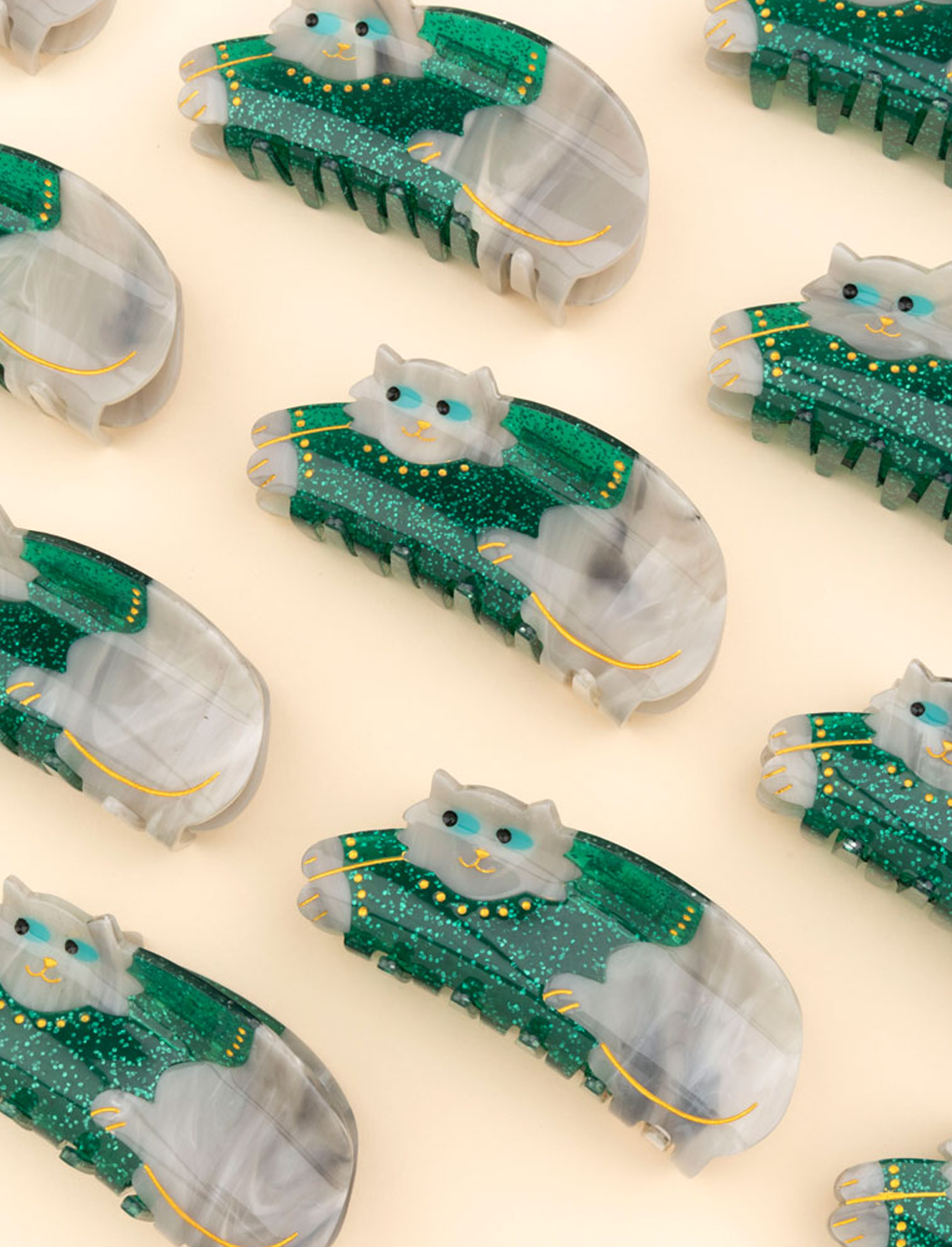 קליפס לשיער Chilly Cat