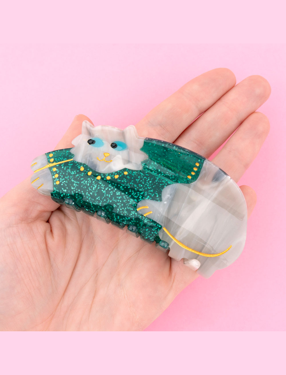 קליפס לשיער Chilly Cat