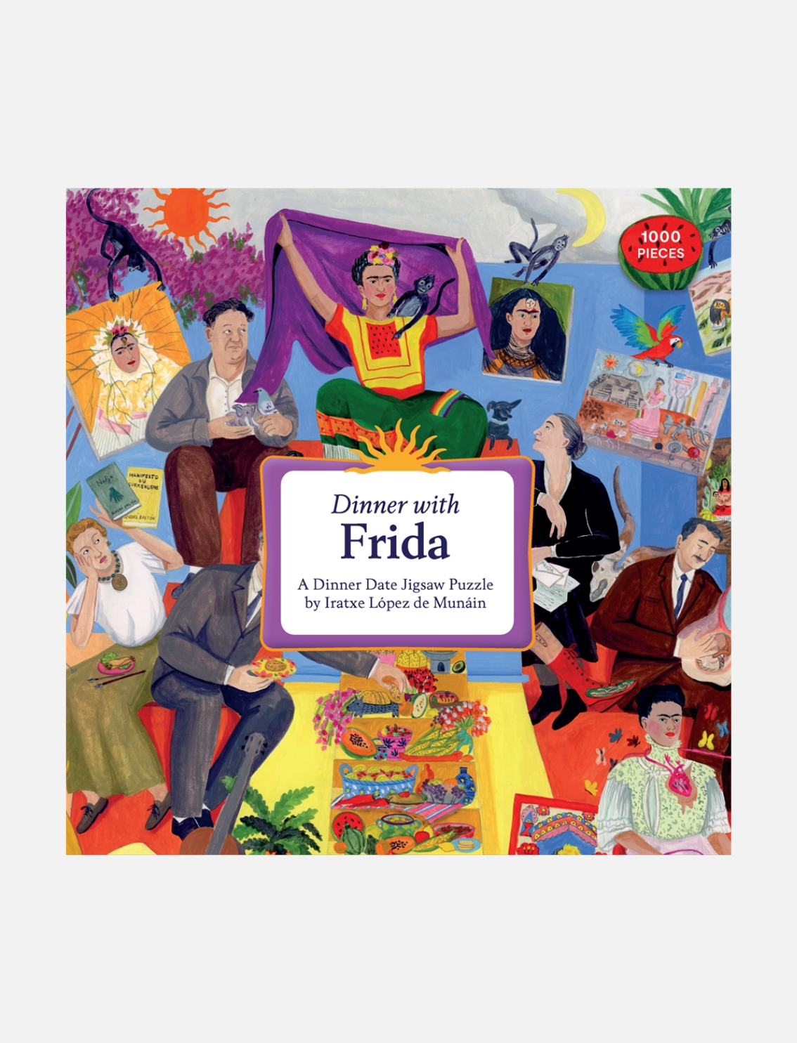 פאזל 1000 חלקים Dinner With Frida