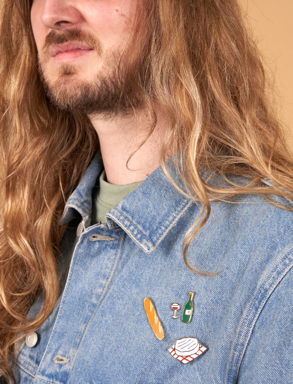 סיכת דש Baguette