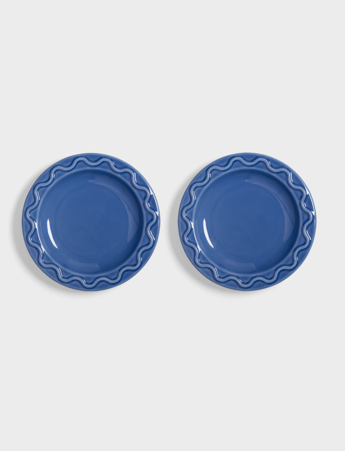 סט 2 צלחות קטנות Mochi Blue