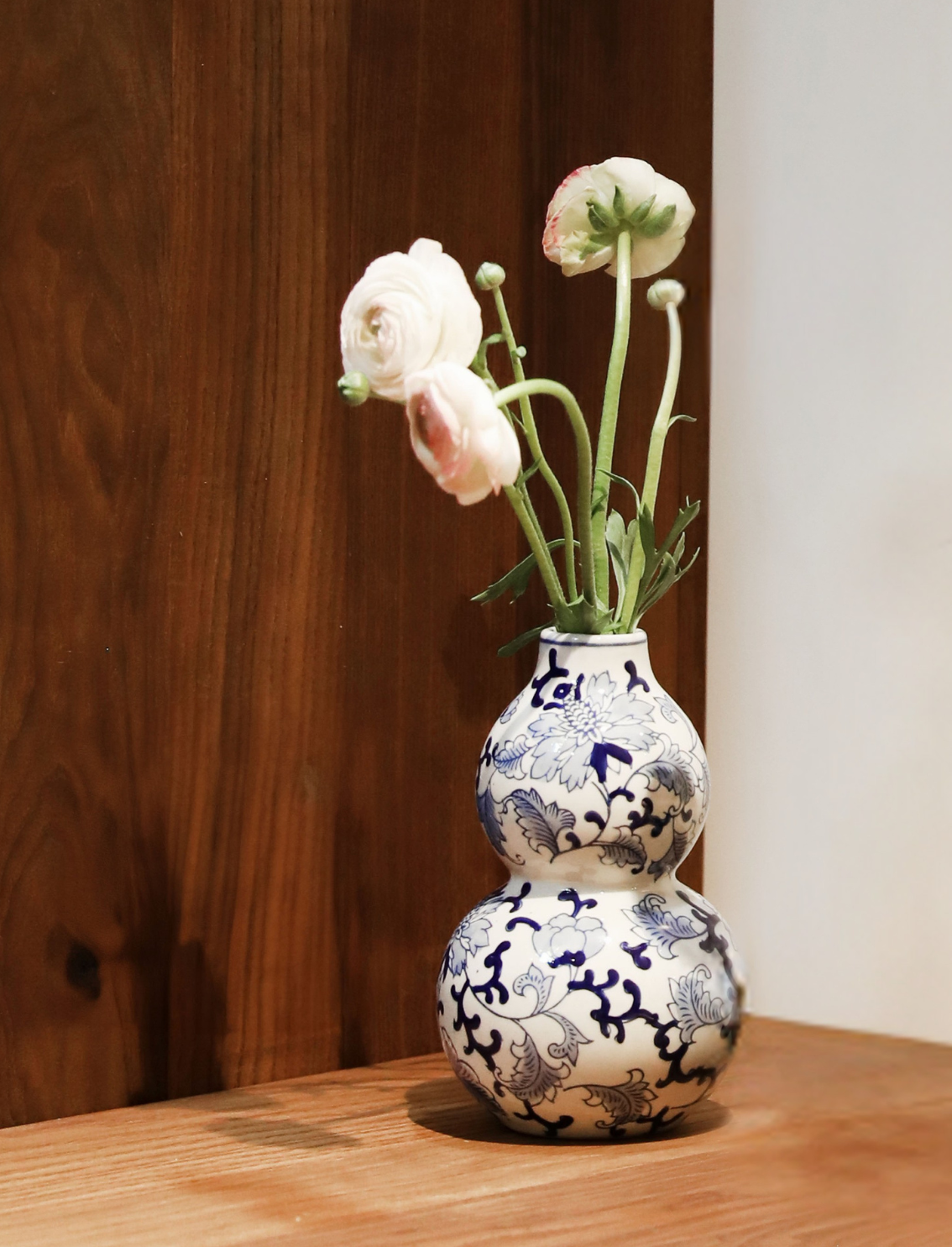 סט 2 ואזות פורצלן Delftware