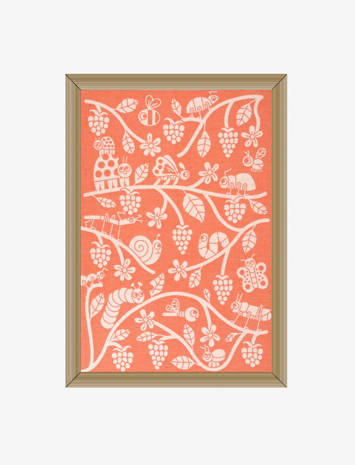 מגבת מטבח/פרינט לתליה Bugs and Brambles