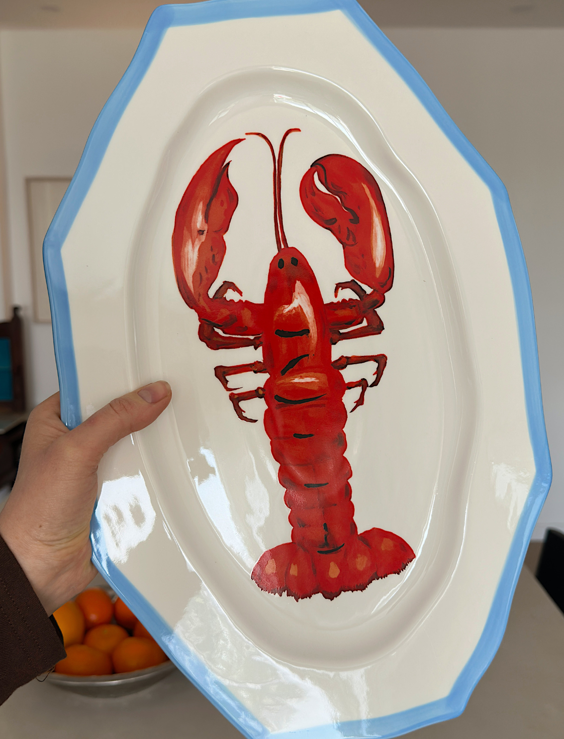 צלחת הגשה Lobster