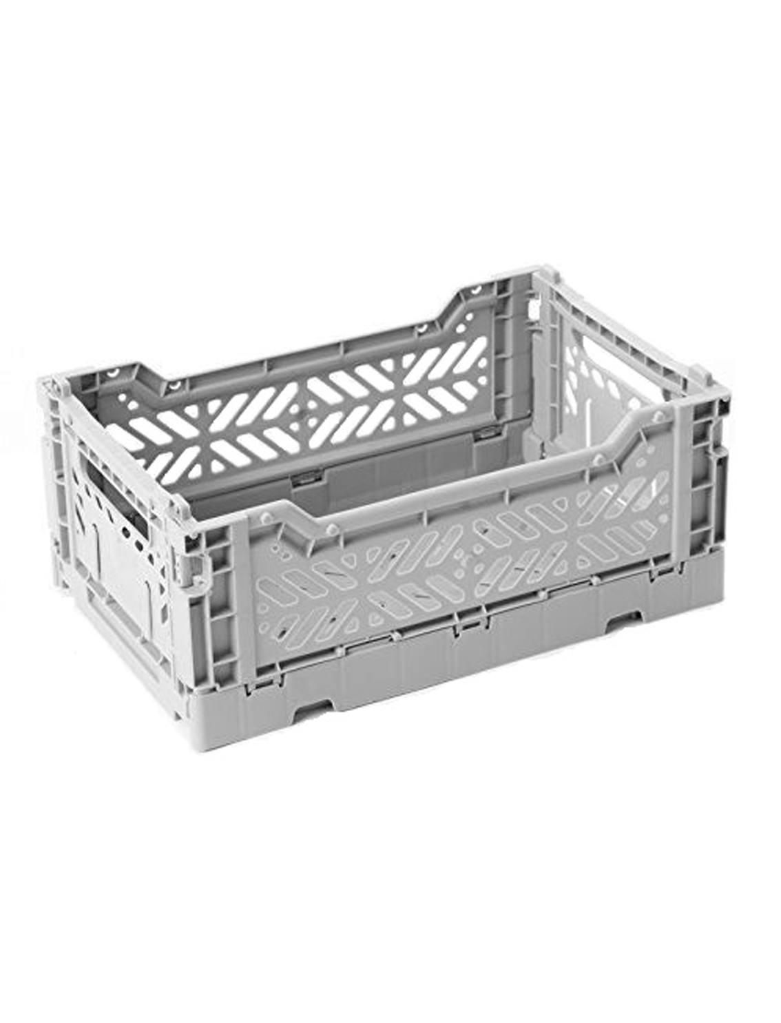 ארגז אחסון מתקפל מיני Light Grey