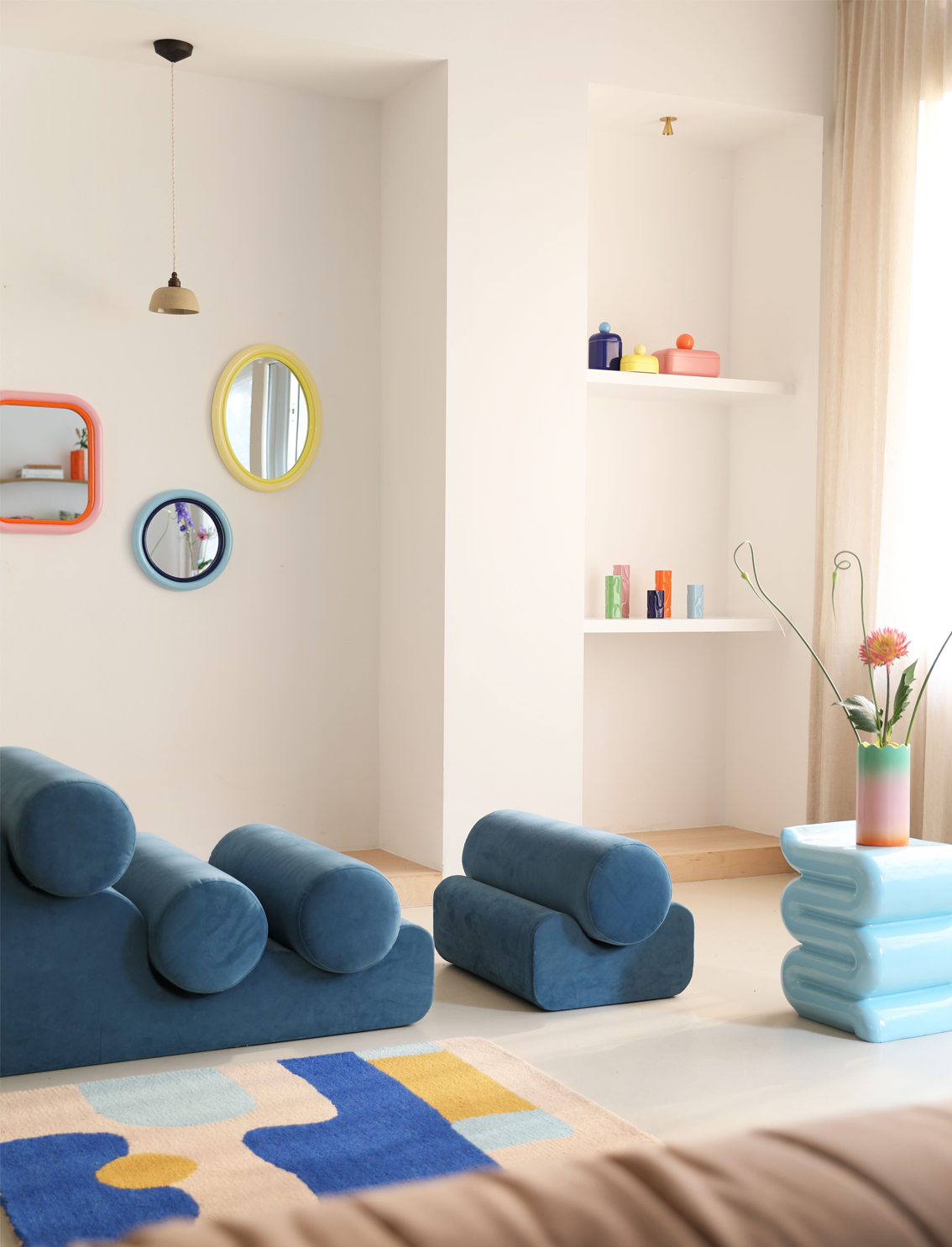 ראי קיר Sleek Pink