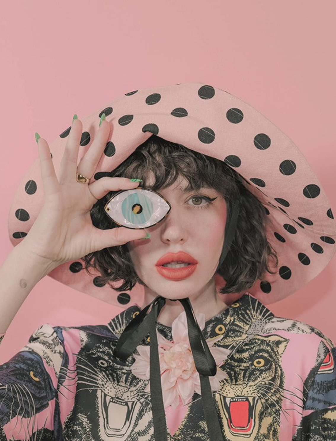 מראת כיס Blue Eye