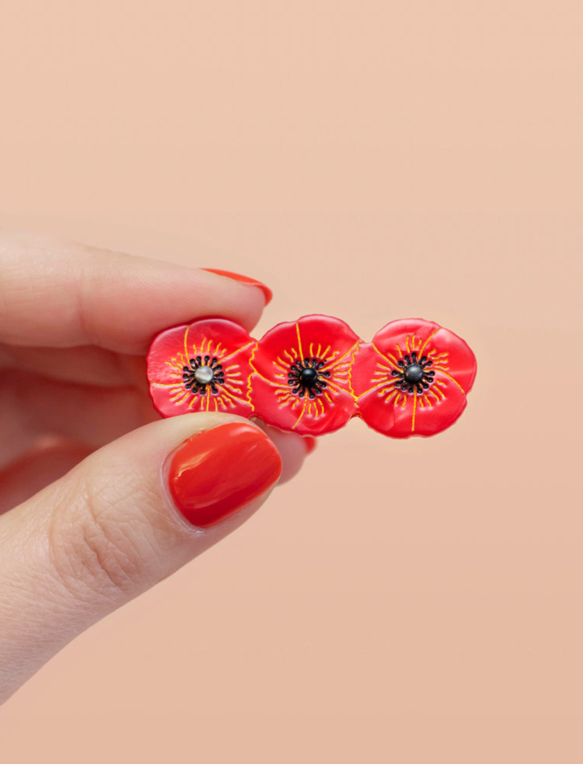 סיכה לשיער Poppy