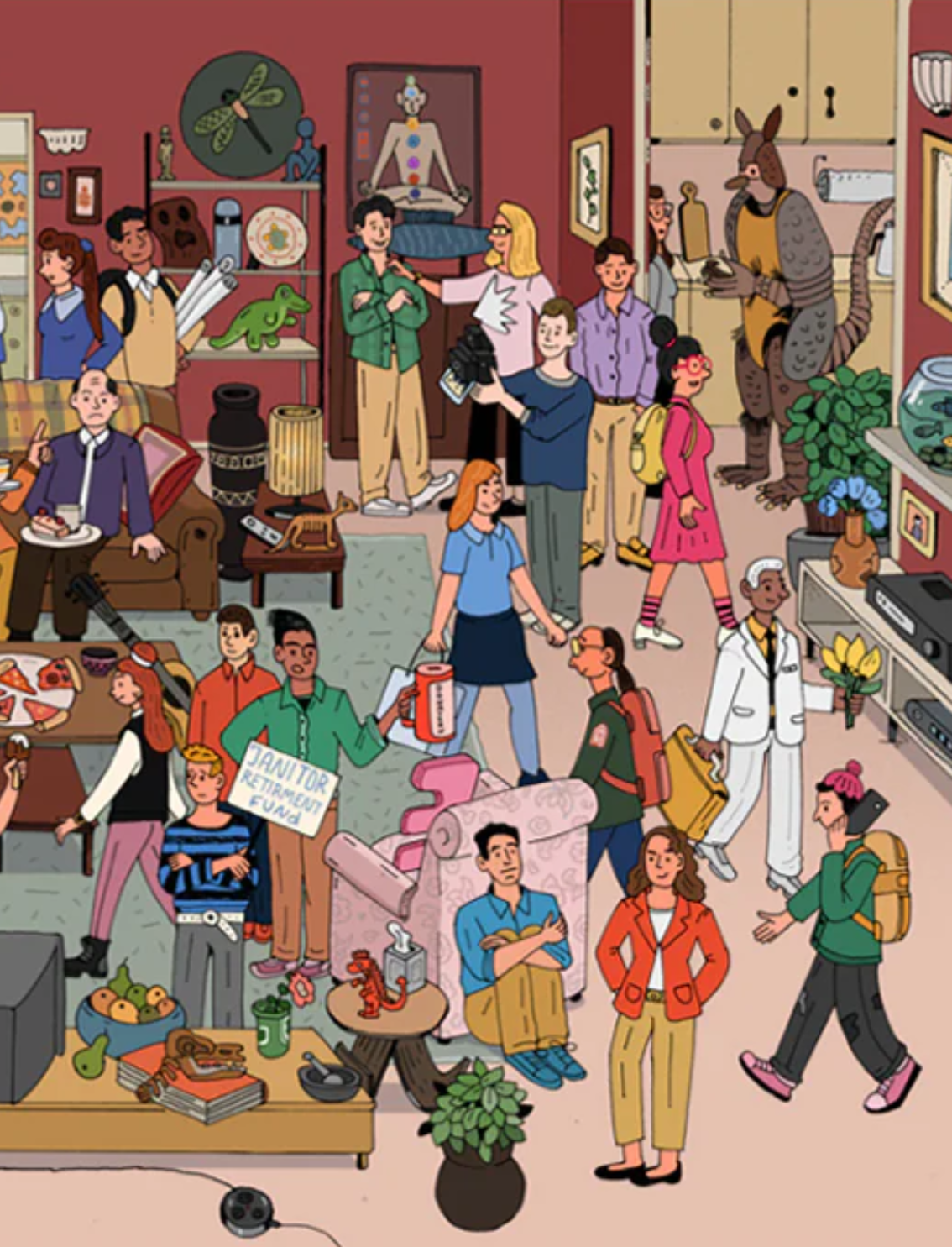 ספר "מצא את": Friends