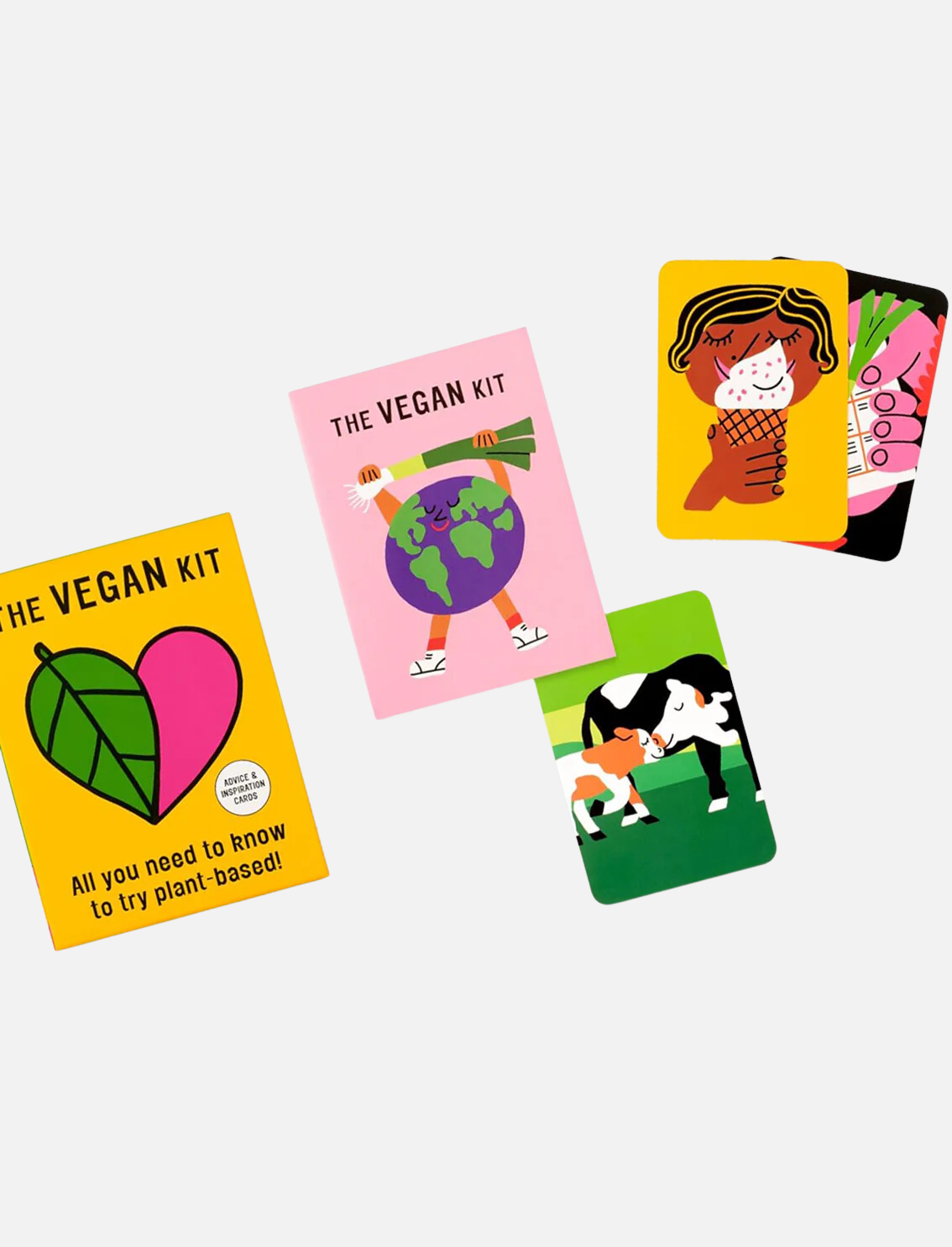 קלפי מידע והשראה The Vegan Kit