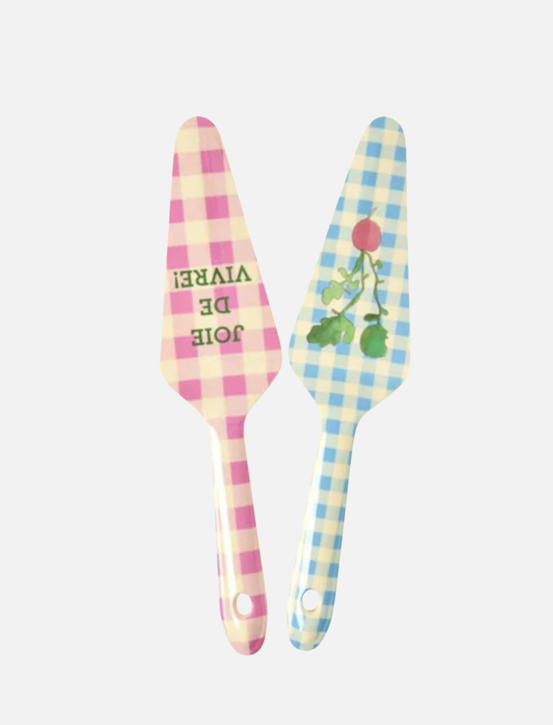 כף הגשה לעוגה Pink Check