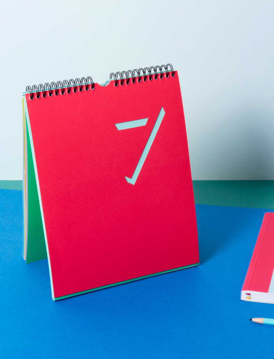 לוח שנה Flip Multicolor