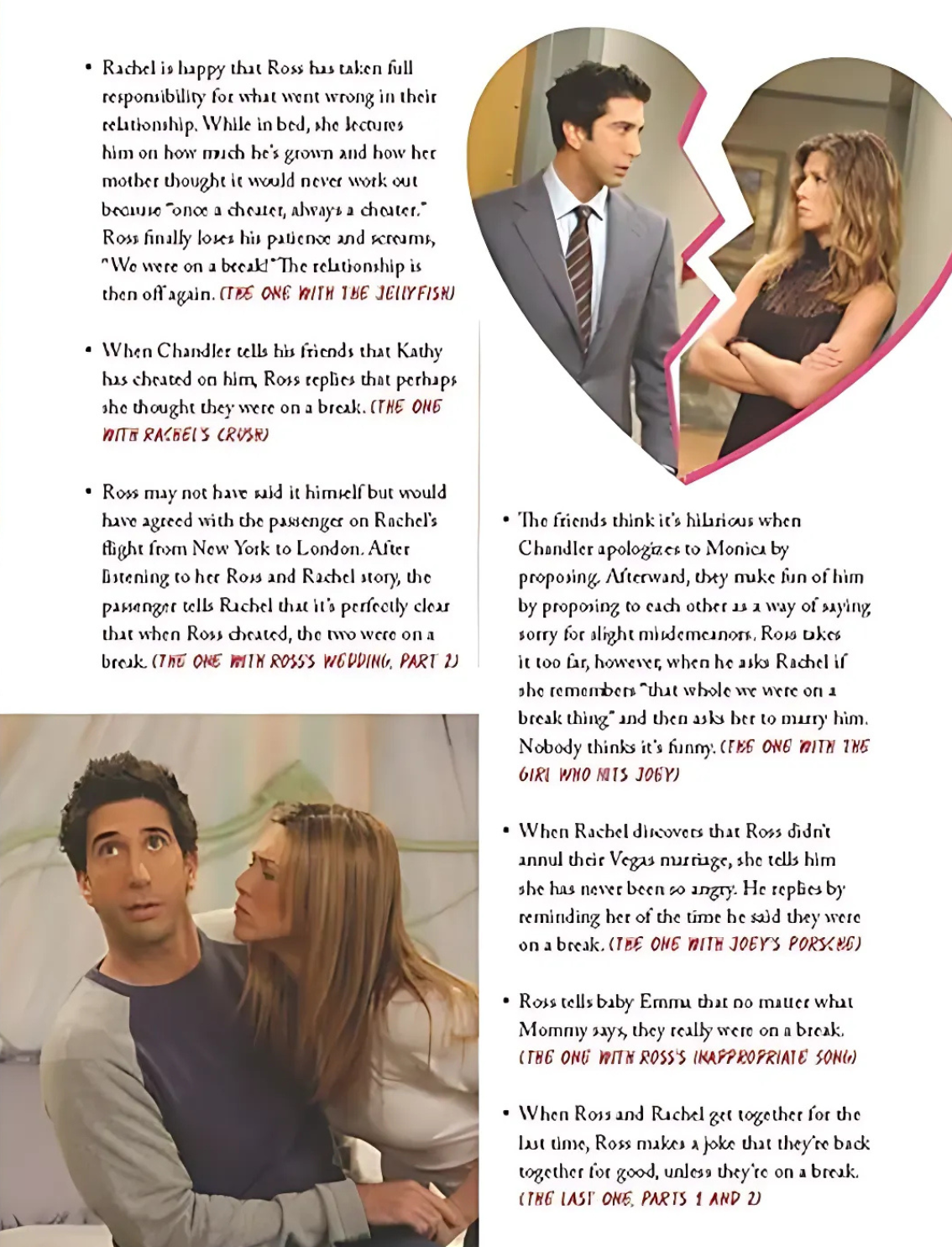 Friends: ספר הרשימות הרשמי