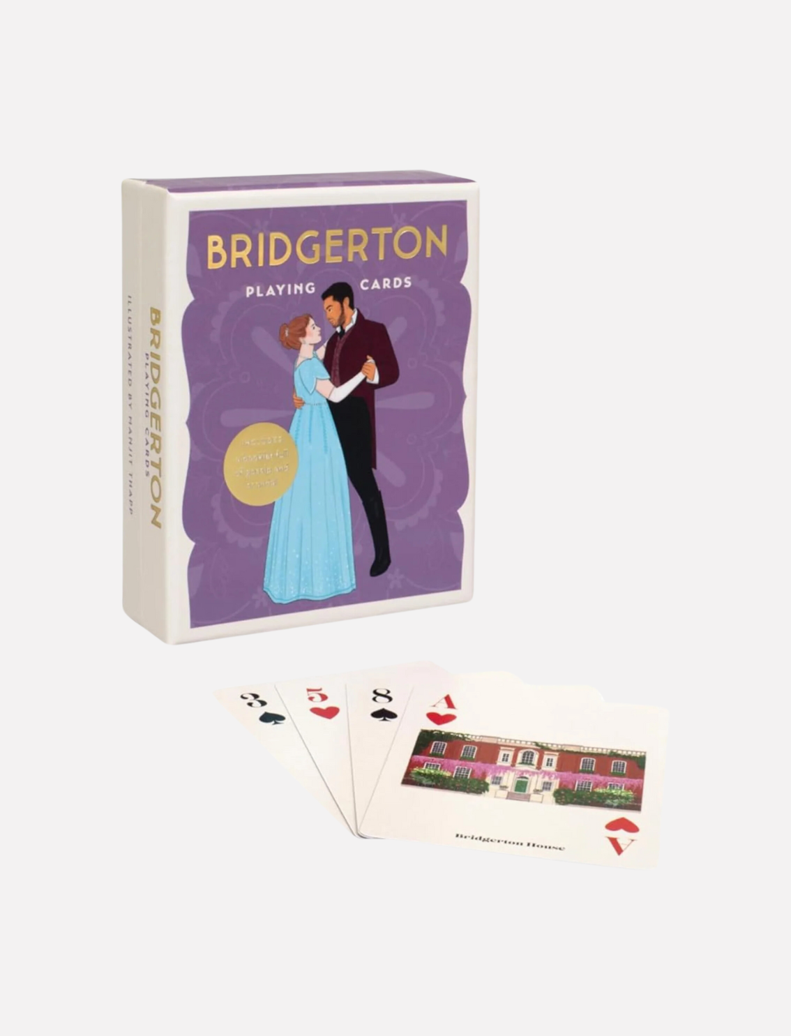 חפיסת קלפי משחק מעוצבים Bridgerton
