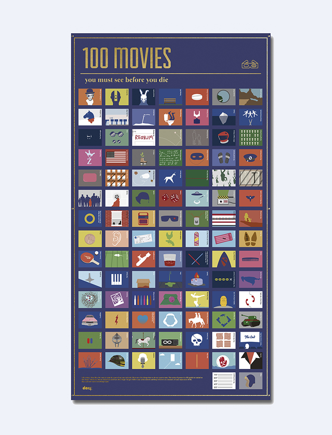 פוסטר 100Movies