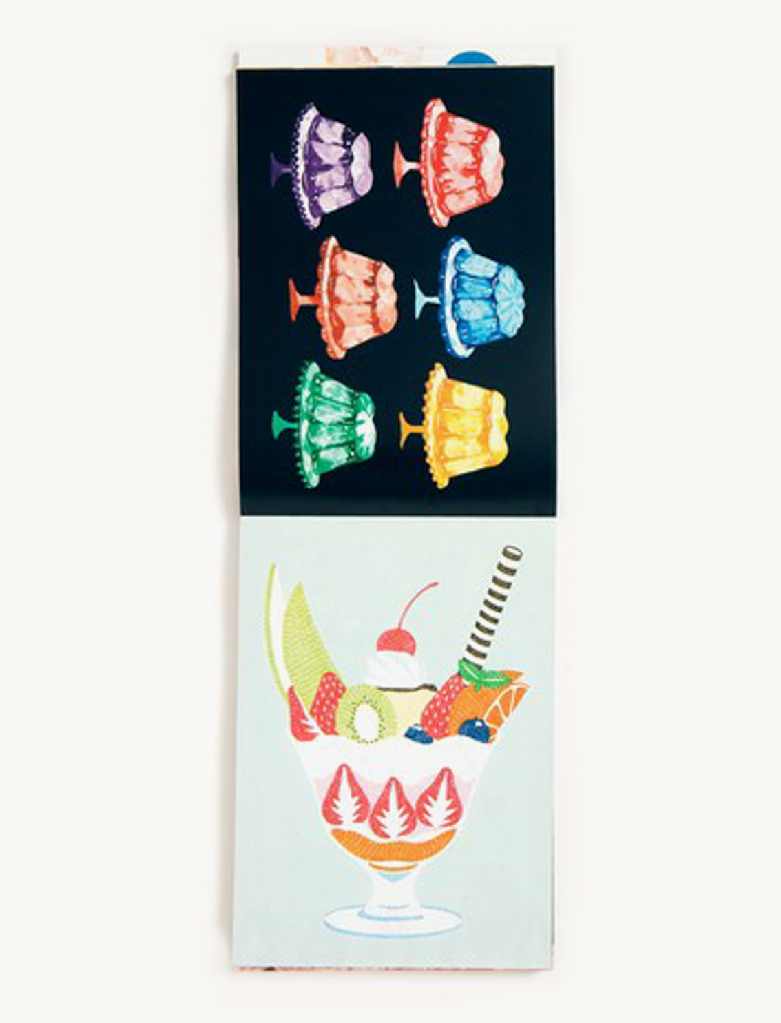 חוברת 100 ניירות יצירה Food & Drinks