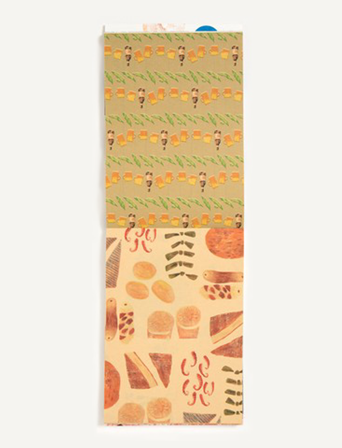 חוברת 100 ניירות יצירה Food & Drinks