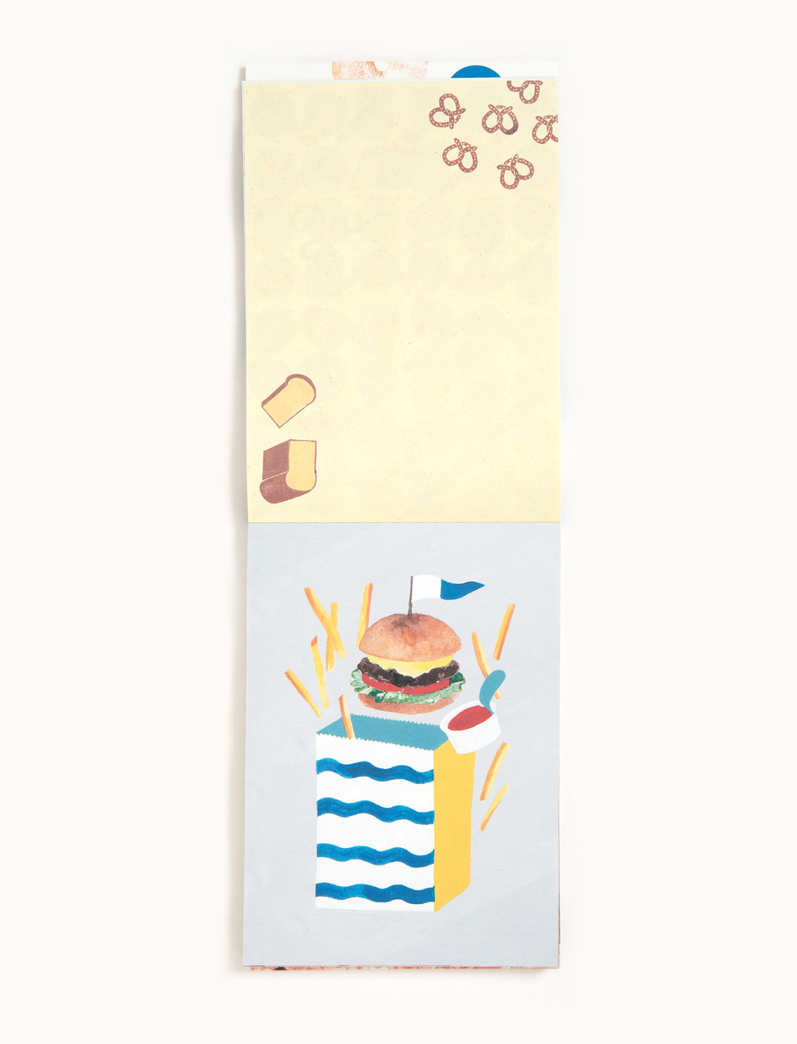 חוברת 100 ניירות יצירה Food & Drinks