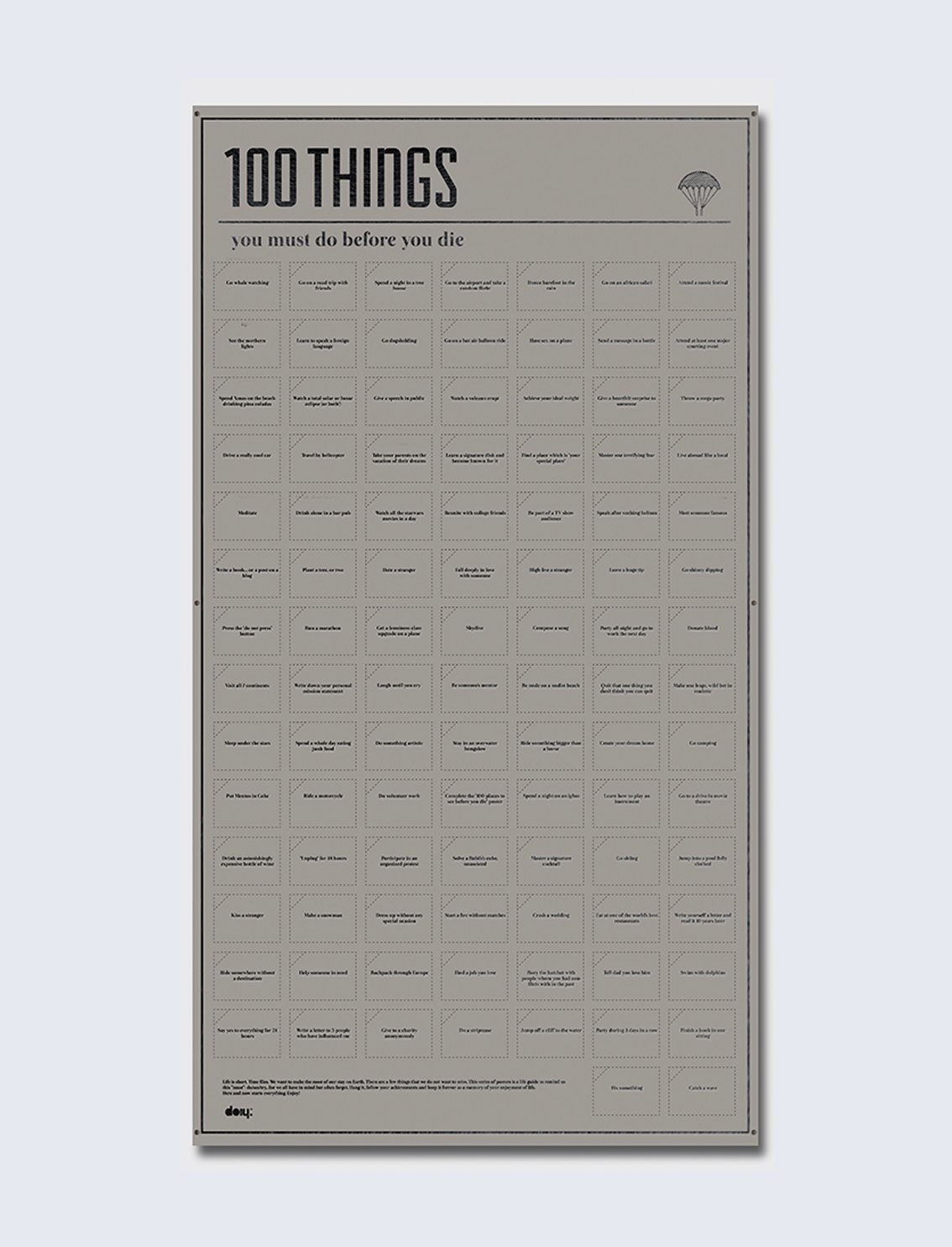 פוסטר 100Things